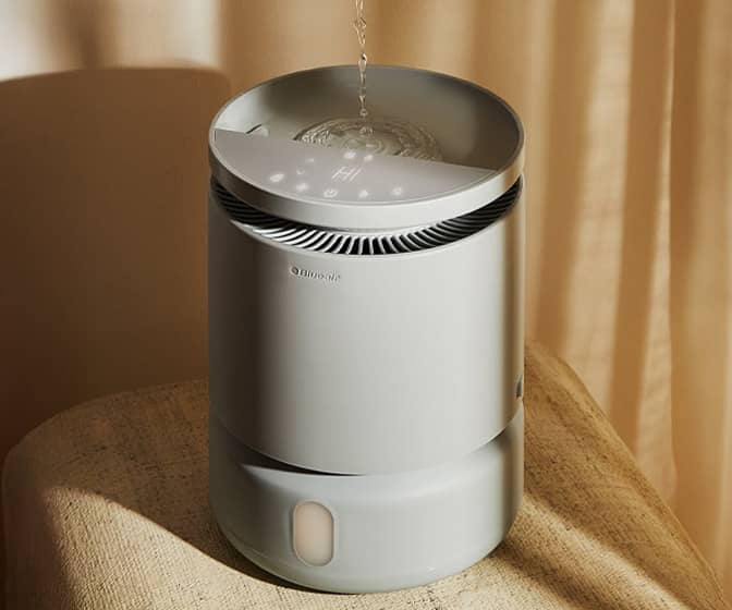 BlueAir DreamWell Mist-Free Humidifier + Essential Oil Aroma Diffuser