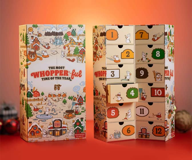 Burger King Advent Calendar