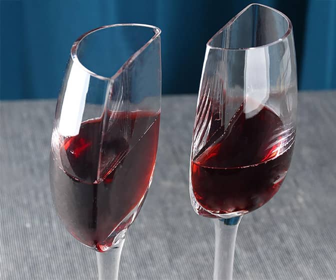 Half Wine Glasses