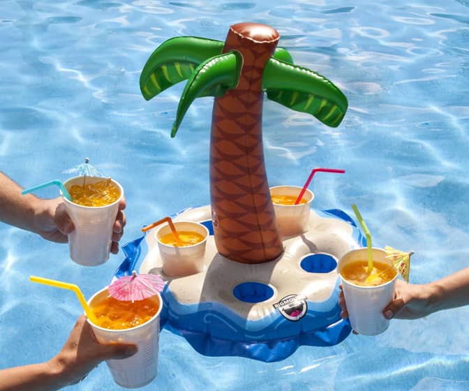 Inflatable Palm Tree Island Beverage Float