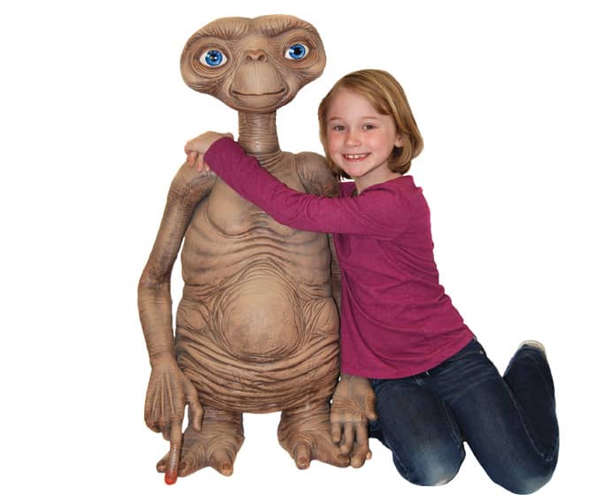 Life-Sized E.T. the Extra-Terrestrial Stunt Puppet Prop Replica