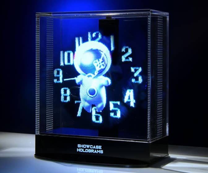 3D Hologram Analog Clock