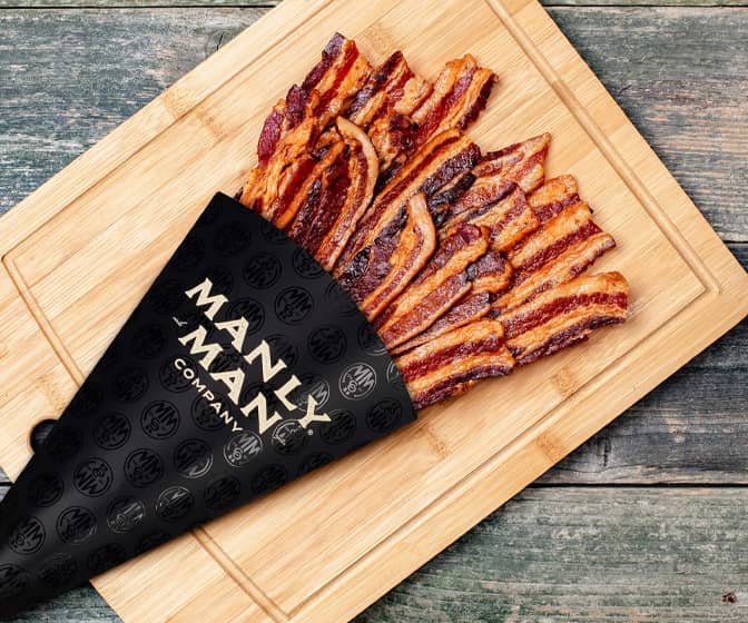 Bacon Bouquet -  Arrangement of Thick Cut Slices of Gourmet Bacon