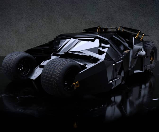 Batman Tumbler - Fully-Functional Life-Sized Batmobile Replica