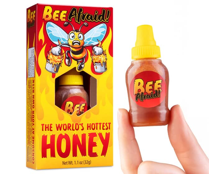 Bee Afraid Honey - World's Hottest Honey - 9 Million SHUs!