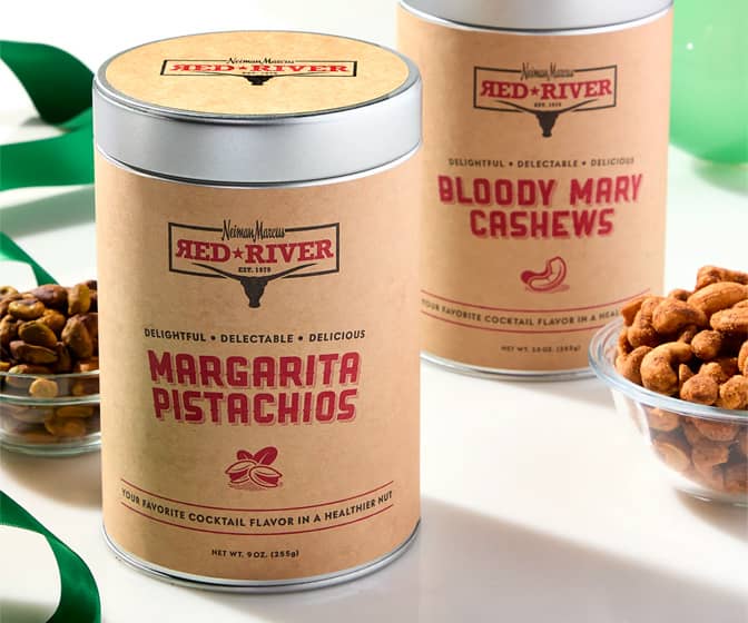 Bloody Mary Cashews and Margarita Pistachios