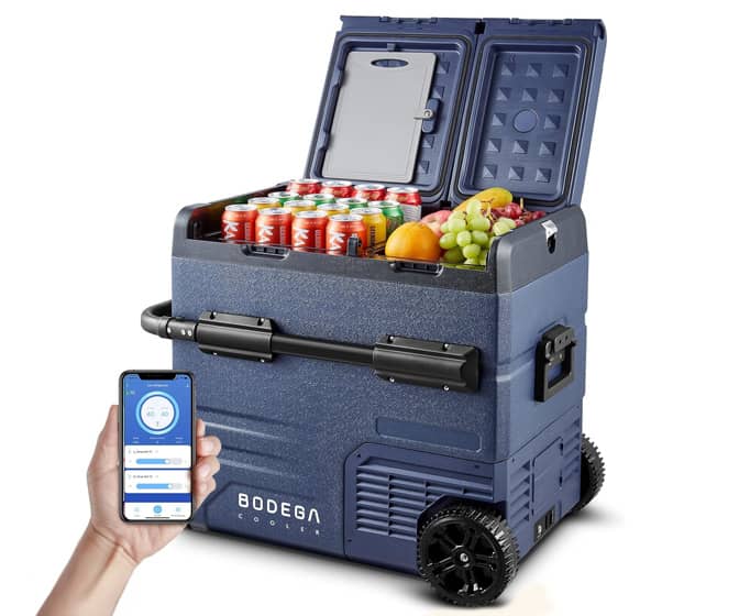 BODEGA Cooler - Portable Dual Zone Car Refrigerator / Freezer