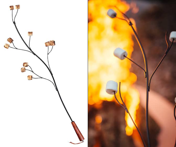 Branching Marshmallow Roasting Stick