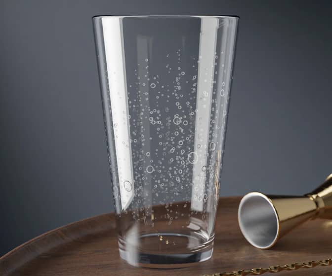 Bubble Mixing Glass / Pint Glass