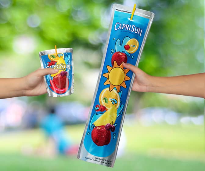 Capri Sun Summer Solstice Pouch - 3X Larger!!!