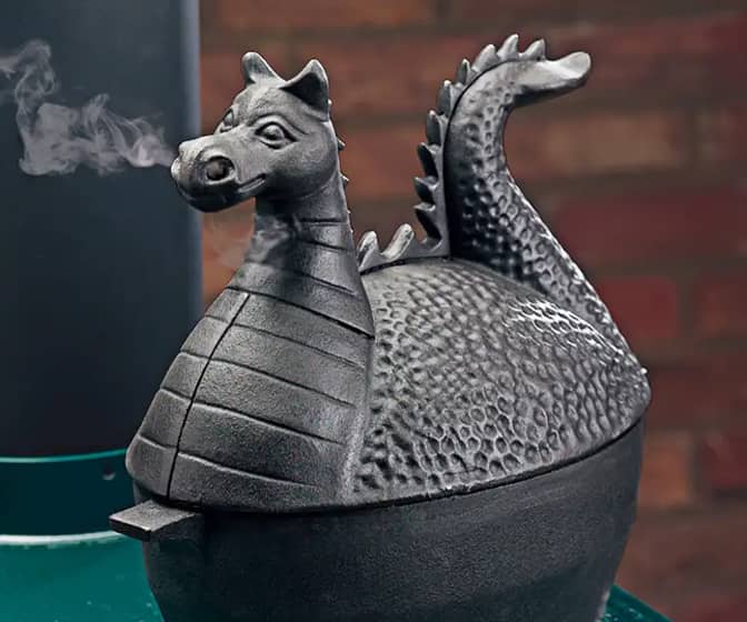 Cast Iron Dragon Steamer