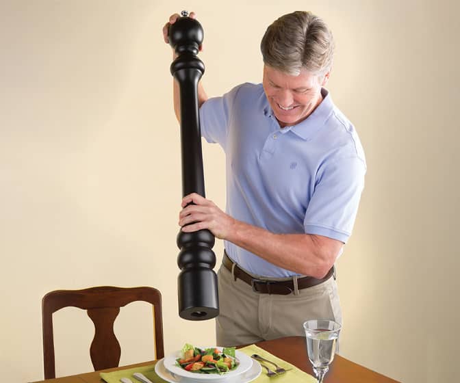 Chef Specialties Princess Pepper Mill - 3 Ft Tall!