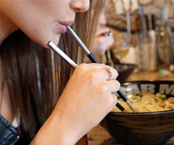 Chopstraws - Stainless Steel Chopsticks / Drinking Straws