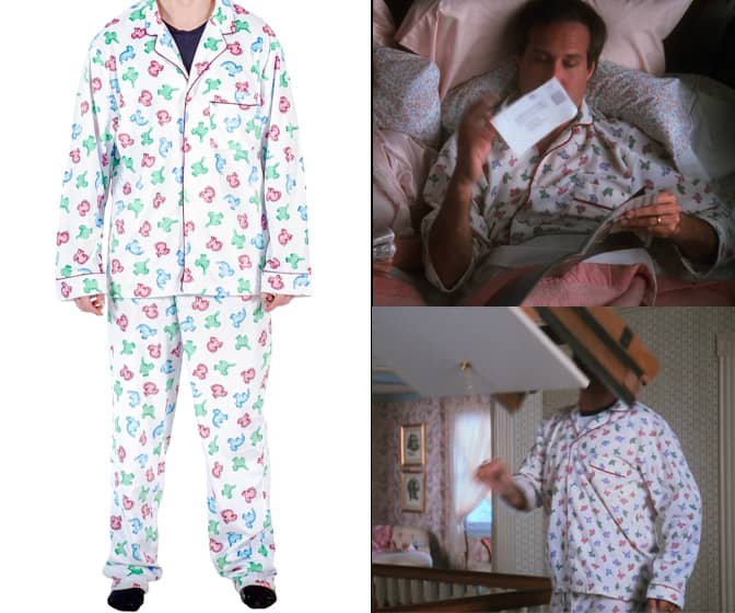Christmas Vacation Clark Griswold Dinosaur Pajamas