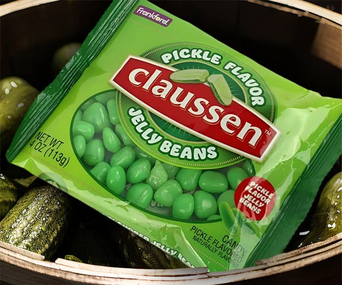 Claussen Dill Pickle-Flavored Jelly Beans