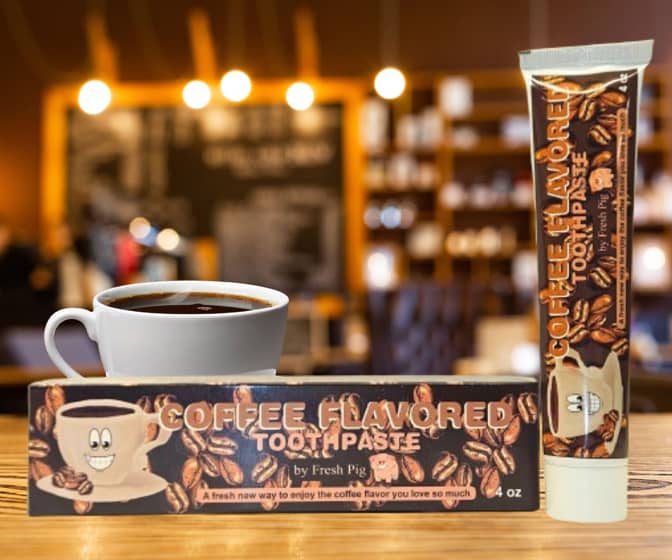 Coffee-Flavored Toothpaste