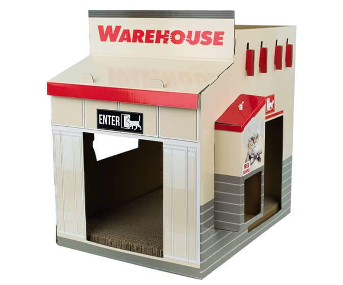 Costco Warehouse Cat Scratcher