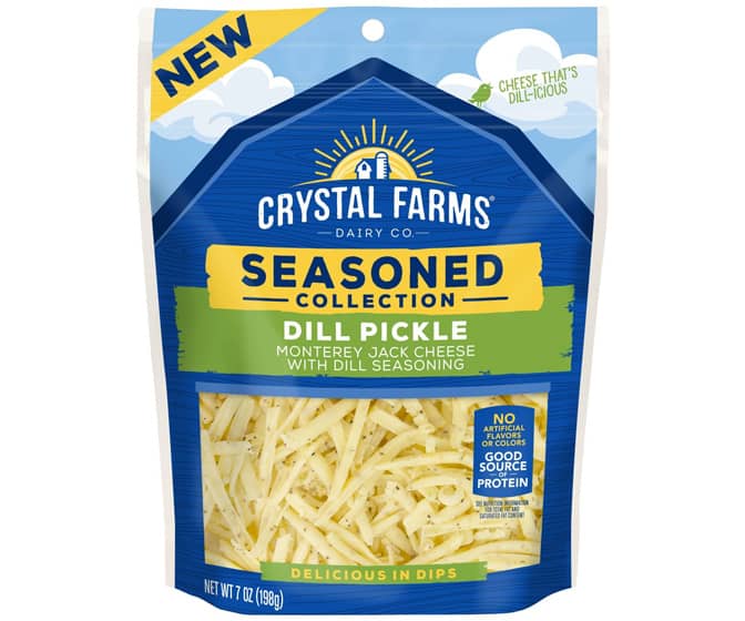 Dill Pickle Shredded Monterey Jack Cheese