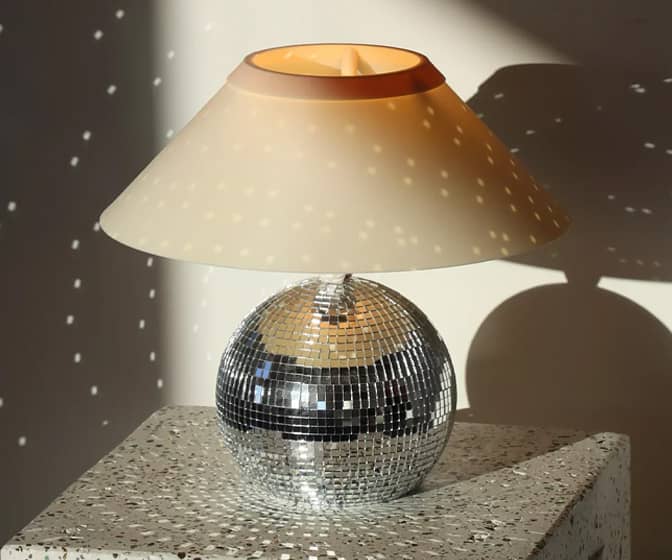 Disco Ball Table Lamp