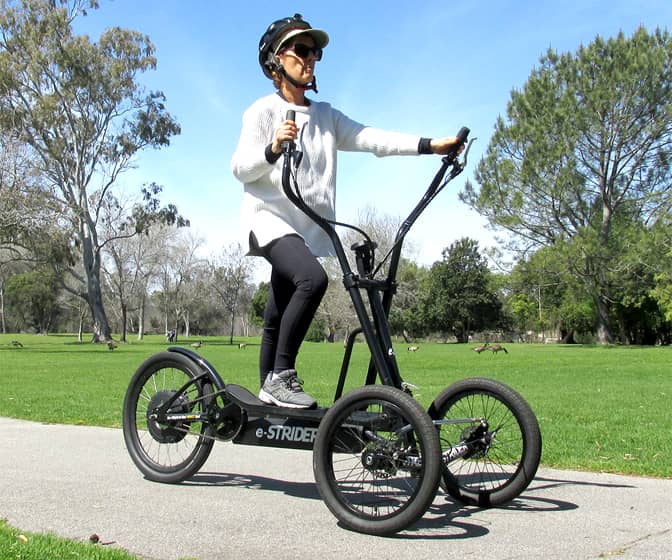e-Strider Pro - Outdoor Electric-Assist Elliptical Strider