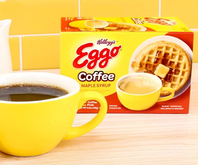 Eggo Waffle-Flavored K-Cup Coffee Pods