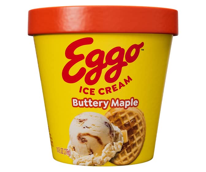 Eggo Waffles Buttery Maple Ice Cream