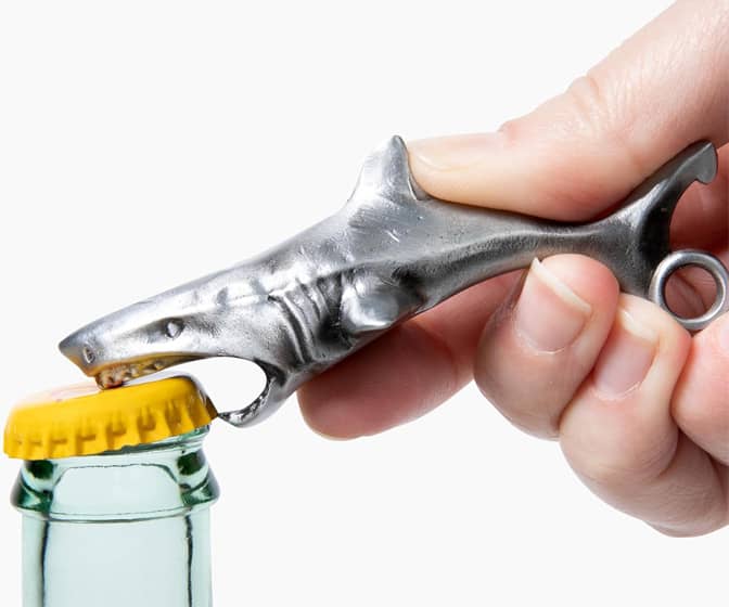 Ferocious Great White Shark Bottle Opener