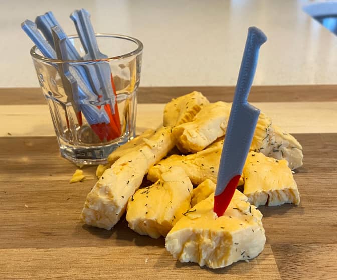 Finger Food Stabbers - Bloody Knife Party Picks