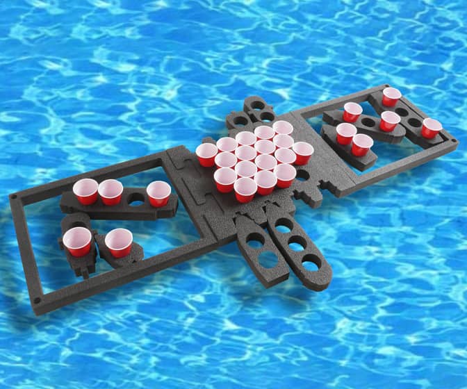Floating Battleship Beer Pong