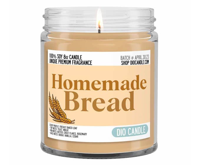 Freshly Baked Bread Scented Candle