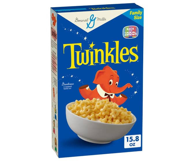 General Mills Twinkles Cereal Returns from the 1960's