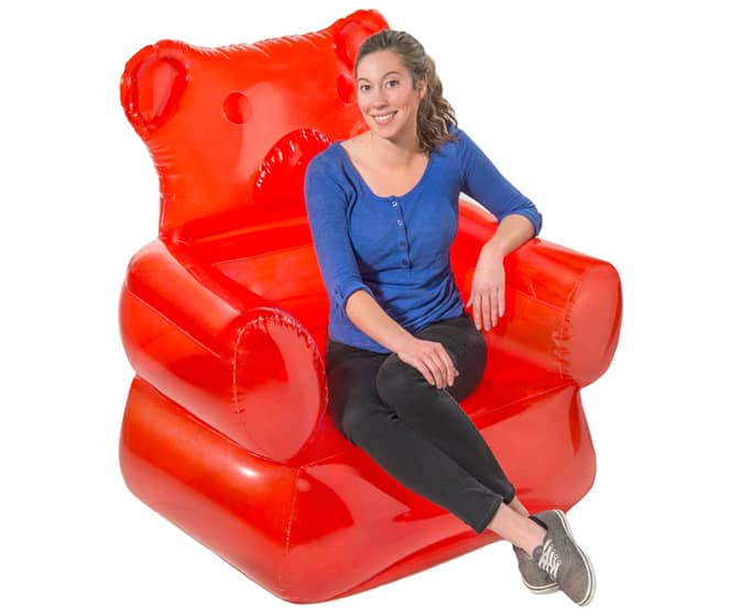 Giant Inflatable Gummy Bear Chair