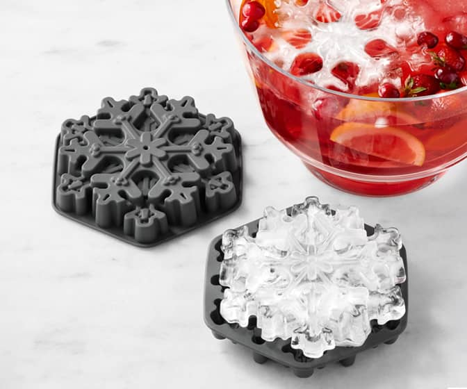 Giant Snowflake Punchbowl Ice Molds
