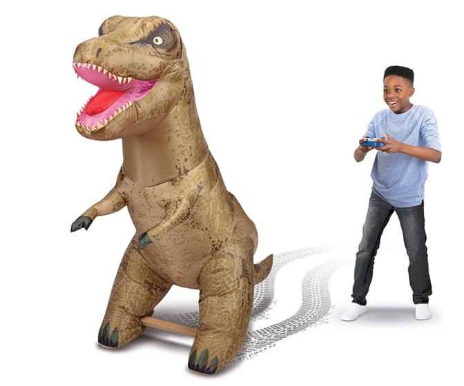 Gigantic Jurassic World Massive Attack Remote Control Inflatable T-Rex