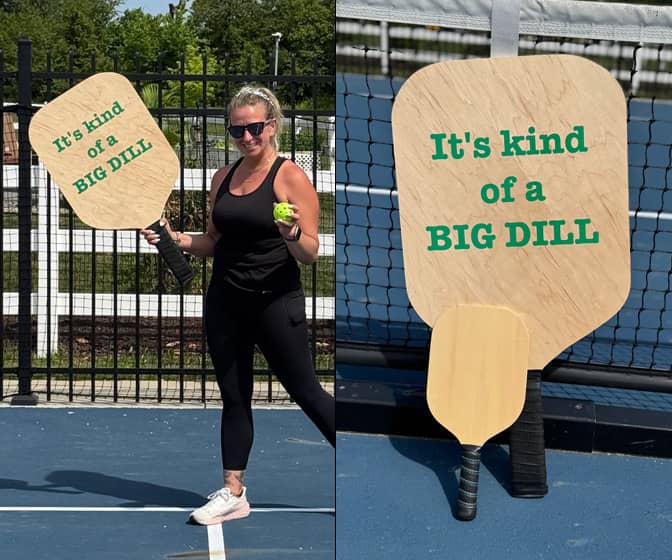 Gigantic Pickleball Paddle