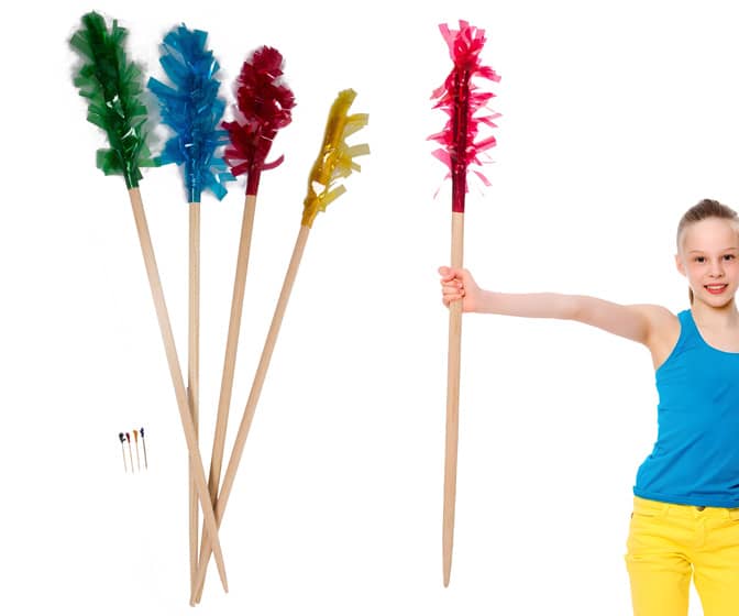 Gigantic Wooden Frilled Toothpick - 3 Foot Long!