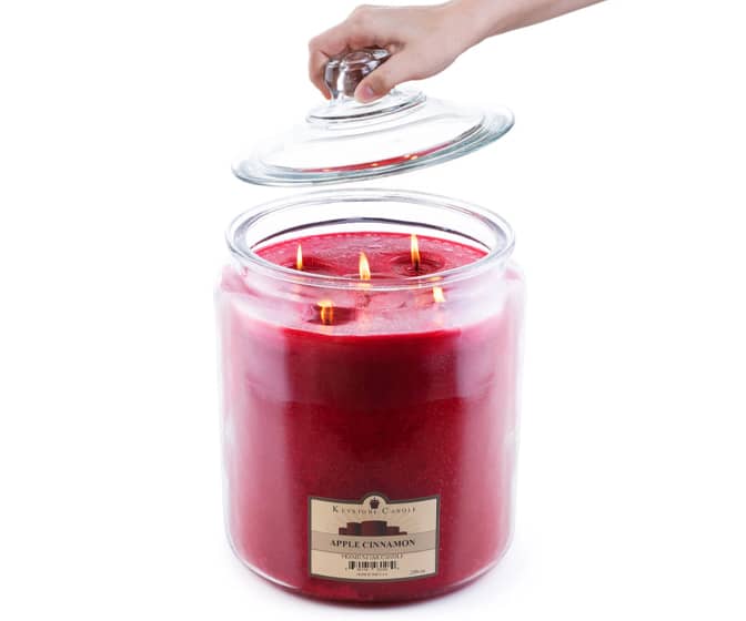 GigantiCandle - Massive 25-Pound Scented Candle - 2 Gallons of Wax!