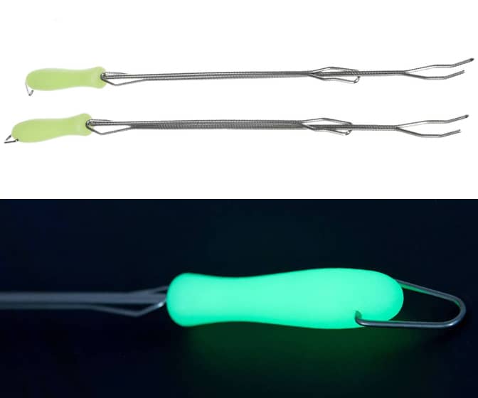 Glow-In-The-Dark Telescoping Roasting Forks