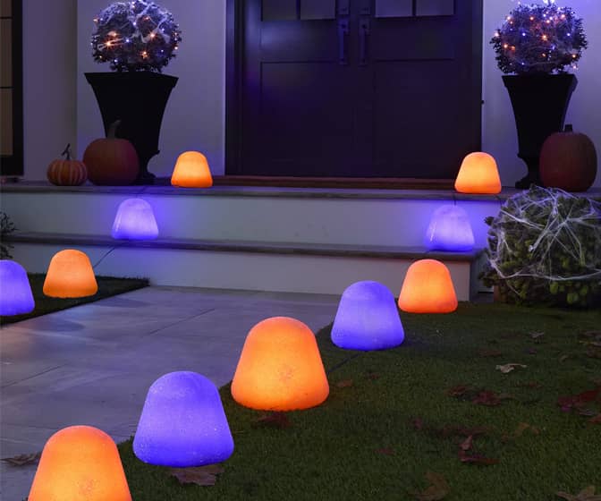 Halloween Gumdrop Pathway Lights