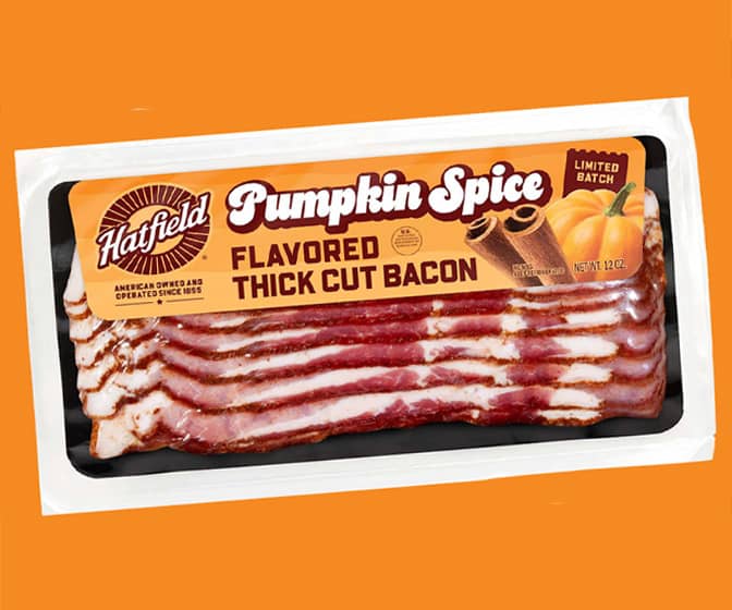 Hatfield Pumpkin Spice Thick Cut Bacon