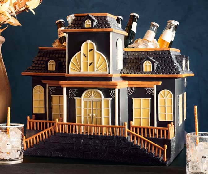 Haunted House Party Ice Bucket / Candy Bowl