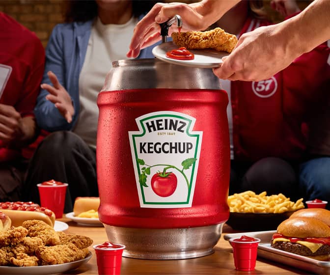HEINZ KegChup - Stainless Steel Ketchup Keg Dispenser