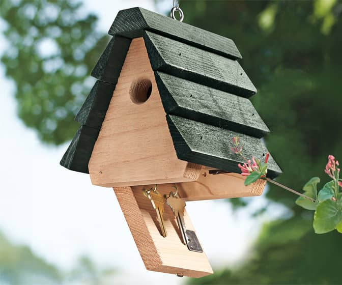 Hide-a-Key Birdhouse