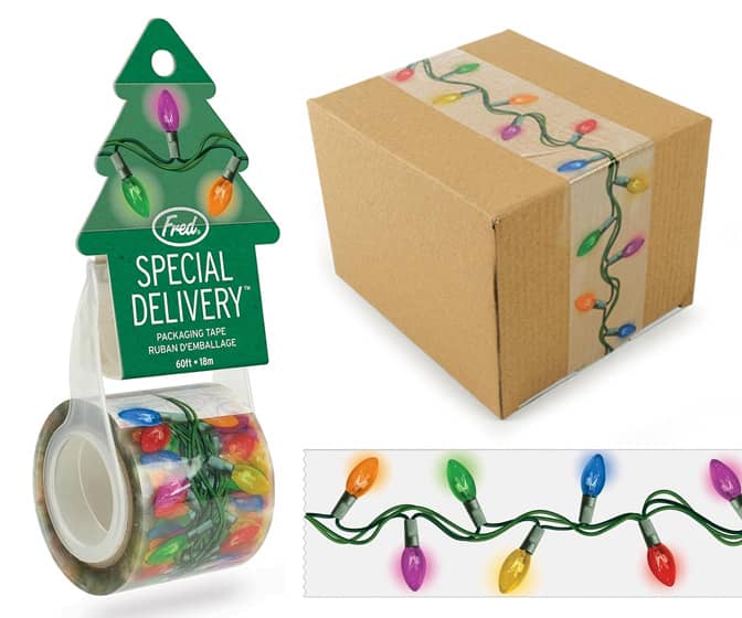 Holiday String Lights Packing Tape