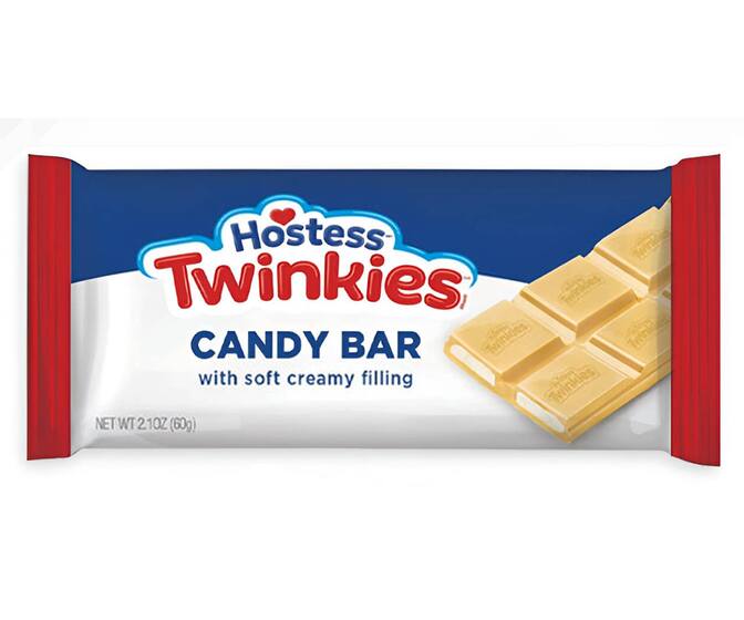 Hostess Twinkies Candy Bars with Soft Creamy Filling