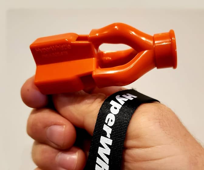HyperWhistle - The World's Loudest Whistle (142 dB / 2+ Mile Range)