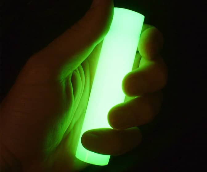 Indestructible Reusable Glow Sticks - Charge From Any Light Source!