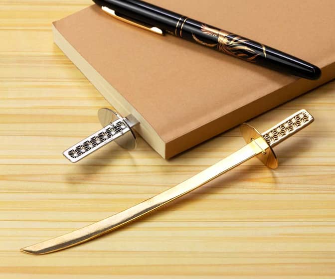 Japanese Katana Sword Bookmark
