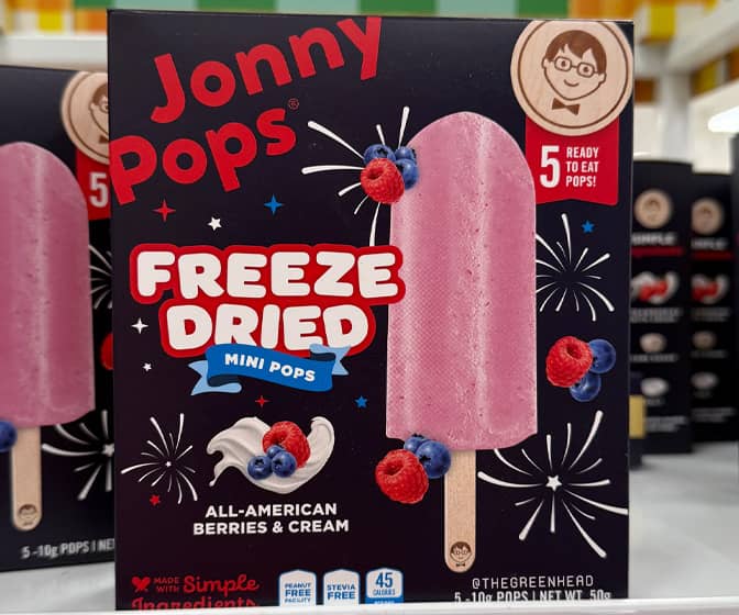 JonnyPops Freeze-Dried Mini Pops - No Melt / No Freeze