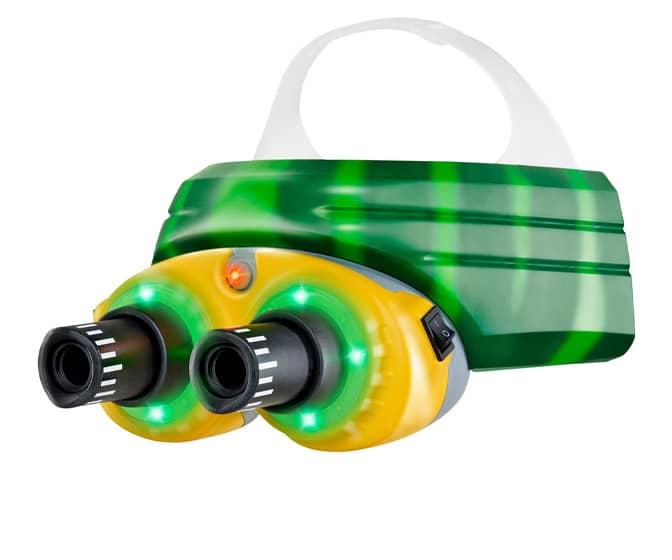 Jurassic Park Goggles Replica with Adjustable Zoom Lens and LED Lights